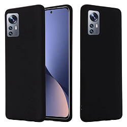 Coque en silicone antichoc avec sangle noir pour votre Xiaomi 12/12X