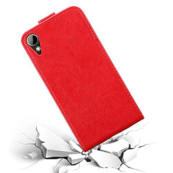 Acheter Cadorabo Coque HTC Desire 10 LIFESTYLE / Desire 825 Etui en Rouge