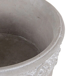 BigBuy Garden Cache-pot Gris Ciment 26 x 26 x 11 cm