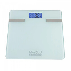 Bathroom scale MesMed MM-810 BLT Veje Biala