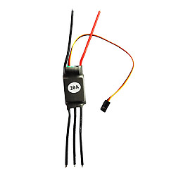 Avis 20-60A ESC Sans Brosse Bidirectionnel Pour Pièces De Bateau De Voiture Télécommandée RC 2-4S 20A