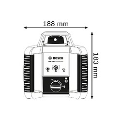 Acheter Laser rotatif Bosch GRL 400 H Trépied accessoires