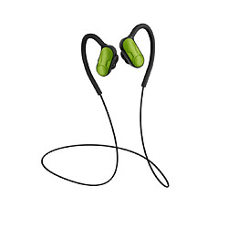 Wewoo Oreillette Bluetooth vert pour iPad, iPhone, Galaxy, , Xiaomi, LG, HTC et autres téléphones intelligents Oreille ultra-léger écouteurs sans fil V4.1 avec micro,