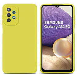 Cadorabo Coque Samsung Galaxy A32 5G Etui en Jaune