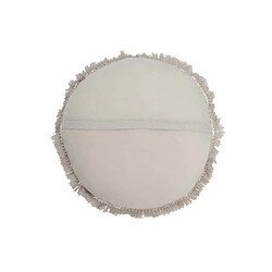 Paris Prix Coussin Rond en Velours Rosta 50cm Gris