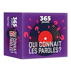 Qui connaît les paroles ? : 365 jours : 2025