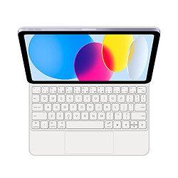 Avis INF Étui de protection pour iPad avec clavier Bluetooth White iPad 10 10.9