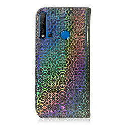 Avis Wewoo Housse Coque Pour Huawei P20 Lite 2019 / Nova 5i Couleur unie Boucle magnétique colorée Flip horizontal en cuir PU avec support et fentes cartes et portefeuille et lanière argent