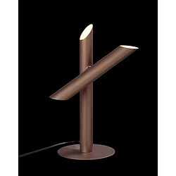 Inspired Lampe de table 9W LED 3000K, 800lm, Bronze, 3 ans de garantie