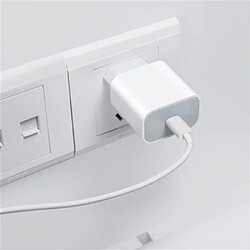 Acheter Chargeur rapide pour adaptateur secteur USB-C 18w pour iPhone 12 Blanc W35