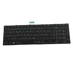 Clavier Allemagne sans Fil pour PC Ordinateurs Portables pour Toshiba Satellite C850 / 850D / 855D / 870D / 875 pas cher