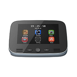 Acheter Wewoo Interphone vidéo Visiophone Azur 4.3 pouces Écran 2.0MP caméra de sécurité intelligente sonnette, carte TF de soutien 32Go Max et vision nocturne détection de mouvement Azur