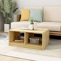 Avis Maison Chic Table basse,Table Console Table d'appoint, Table pour salon 75x50x33,5 cm Bois de pin massif -MN65635