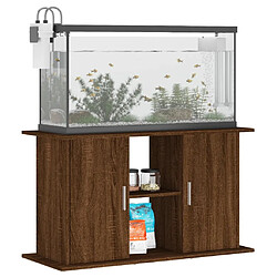 Avis vidaXL Support d'aquarium chêne marron 101x41x58 cm bois d'ingénierie