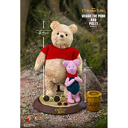 Hot Toys MMS503 - Christopher Robin - Winnie The Pooh And Piglet pas cher