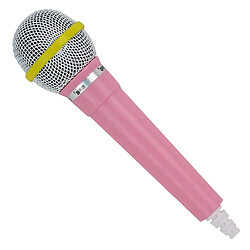 Enfants Lip-synch Props Simulation Fake Microphone Modèle Répétition Jouet Rose