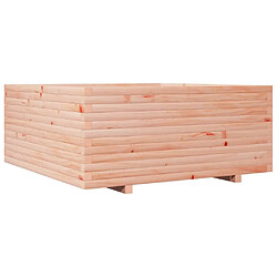 vidaXL Jardinière 110x110x49,5 cm bois massif de douglas