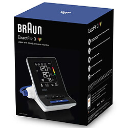 Braun Tensiomètre à bras Exact fit 3 BUA6150 Noir pas cher