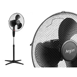 Acheter Argon Ventilateur sur Pied Noir 45 W 43 x 60 x 102 cm