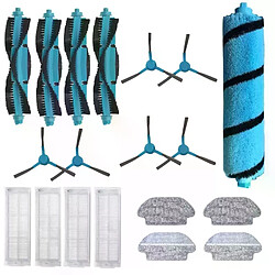 Kit de filtres Hepa pour aspirateur Robot Mijia STYJ02YM, brosse principale, brosse latérale AD, pour Viomi V2Pro