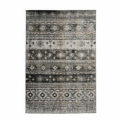 Paris Prix Tapis Ethnique à Poils Courts Ariya Gris 160 x 230 cm