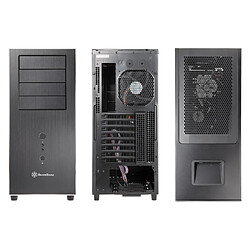 SILVERSTONE SST-TJ04B-E Boîtier PC Noir pas cher