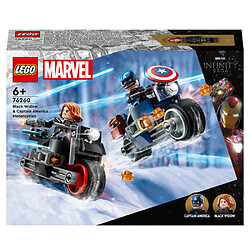 76260 Lego Marvel - Les motos de black widow et de captain america