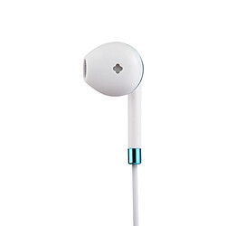 Avis Wewoo Écouteurs bleu pour iPhone, Galaxy, Huawei, Xiaomi, LG, HTC et autres smartphone intra-auriculaires 3,5 mm avec contrôle de ligne ampli Mic,