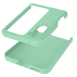 Avizar Coque pour Oppo Find N2 Flip Polycarbonate rigide Design sur-mesure vert clair