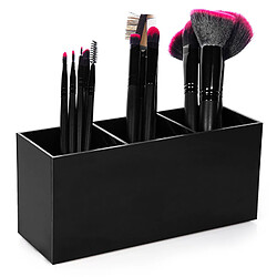 Universal 3 Plaid Brosse Maquillage Organizer Plastic Table Cosmetic Stylo Conteneur Brosse à sourcils Clip Rouge à lèvres/Vernis à ongles Boîte de stockage |