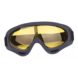 Lunettes D'équitation Extérieures Lunettes De Moto Ant Impact Lunettes De Ski Lunettes Jaunes pas cher