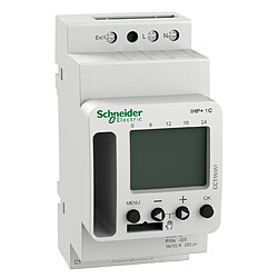 interrupteur horaire - programmable - 1 canal - acti9 - ihp+ - schneider electric cct15551