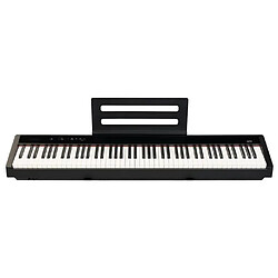 NC WOODBRASS XP2 Piano Numérique Portable Bluetooth Noir pour débutant et amateur, Clavier réaliste 88 touches 189 polyphonies 12 sons