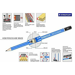 Acheter Promark Staedtler 100-8B Lot de 12 Crayons Graphite