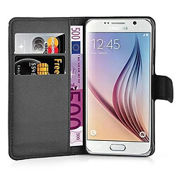 Avis Cadorabo Coque Samsung Galaxy S6 Etui en Noir