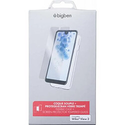 BigBen Connected Pack de Protection Coque et Protège-Écran pour Wiko Tommy 3 Transparent