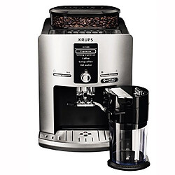 Avis Rue Du Monde Krups EA82FE Cafetière (autonome, entièrement automatique, machine expresso, grains de café, tactile) Argenté 12 tasses 1,7 l