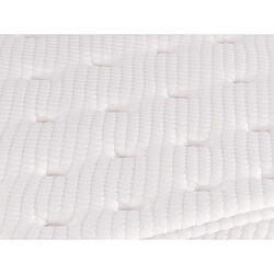 Vente-Unique Matelas 180 x 200 cm ressorts ensachés 7 zones et mémoire de forme ép.30cm - ASGARD de YSMÉE pas cher