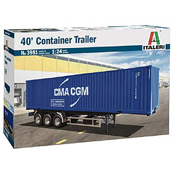 Italeri Maquette Camion 40' Container Trailer