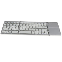 Touchpad pliable de clavier de pliage sans fil portatif Bluetooth 3.0 pas cher