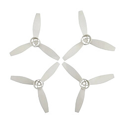 Acheter 8 pièces Hélices Props Lames Pieces de Bricolage pour Perroquet Bebop 2 Drone Noir Blanc