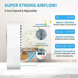 Avis Portable Mini Air Cooler USB Air Conditioner Humidifier Purifier Fan