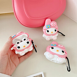 GUPBOO Airpods Coque Housse Étui Protecteur Compatible pour AirPods1/2-dessin animé, mignon, mélodie, girl