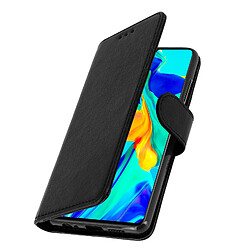 Avizar Housse Huawei P30 Étui Portefeuille Support Stand - Noir