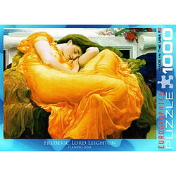 Acheter Eurographics Flaming June par Lord Frederic Leighton Puzzle 1000 piAces