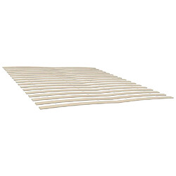 Vidaxl Sommiers à lattes avec 34 lattes 2 pcs 90x200 cm