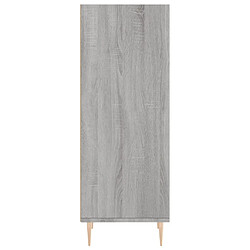 Acheter vidaXL Buffet sonoma gris 34,5x32,5x90 cm bois d'ingénierie