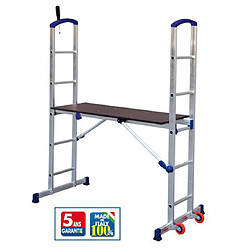 Facal Srl Facal - Echafaudage usage domestique en Aluminium Haut. de travail 2,90 m - PENNY