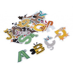 26pcs couture fer à repasser broderie sur alphabet Motif Applique Animal pas cher