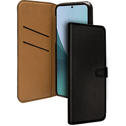 Folio Wallet Xiaomi 12 Lite Noir avec languette de fermeture Bigben